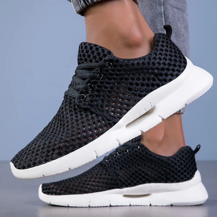 Leandro Mesh Sneakers Ariosi, view 2 - Elena Harper