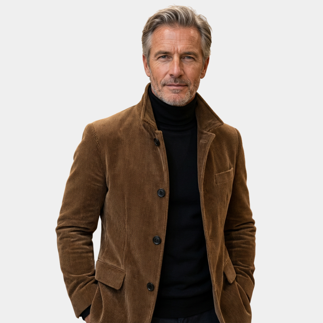 LAURENT MONACO | CLASSIC CORDUROY JACKET FOR MEN