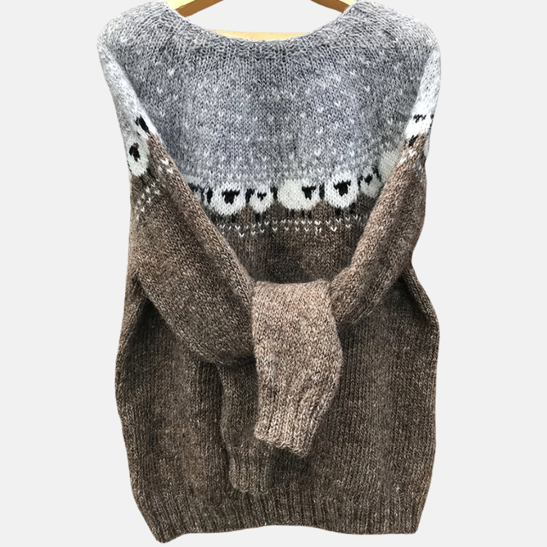 Clara Cozy Elegant Sweater - Elena Harper