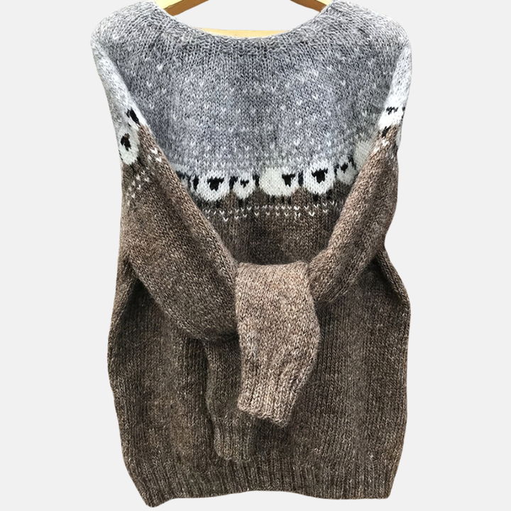 Clara Cozy Elegant Sweater - Elena Harper