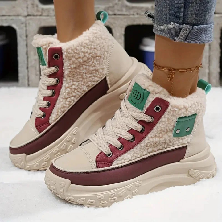 Kamilla™ | Warm lined winter boots with thick sole
