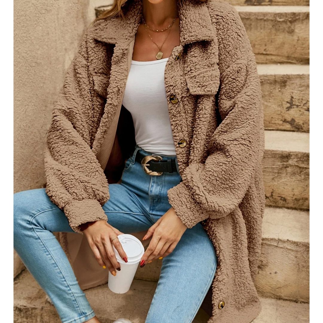 Aurore - Long Cardigan Comfortable Elegant Women