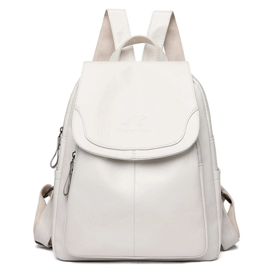 Kristlaug | Elegant and lightweight backpack in a delicate white tone