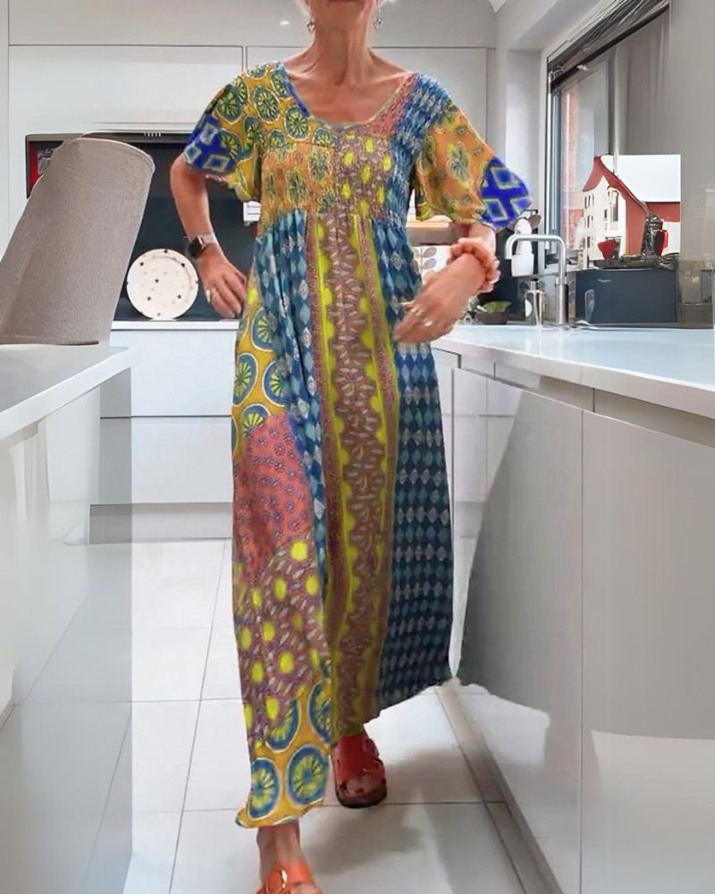 Corinne™  |  Colourful Bohemian Dress