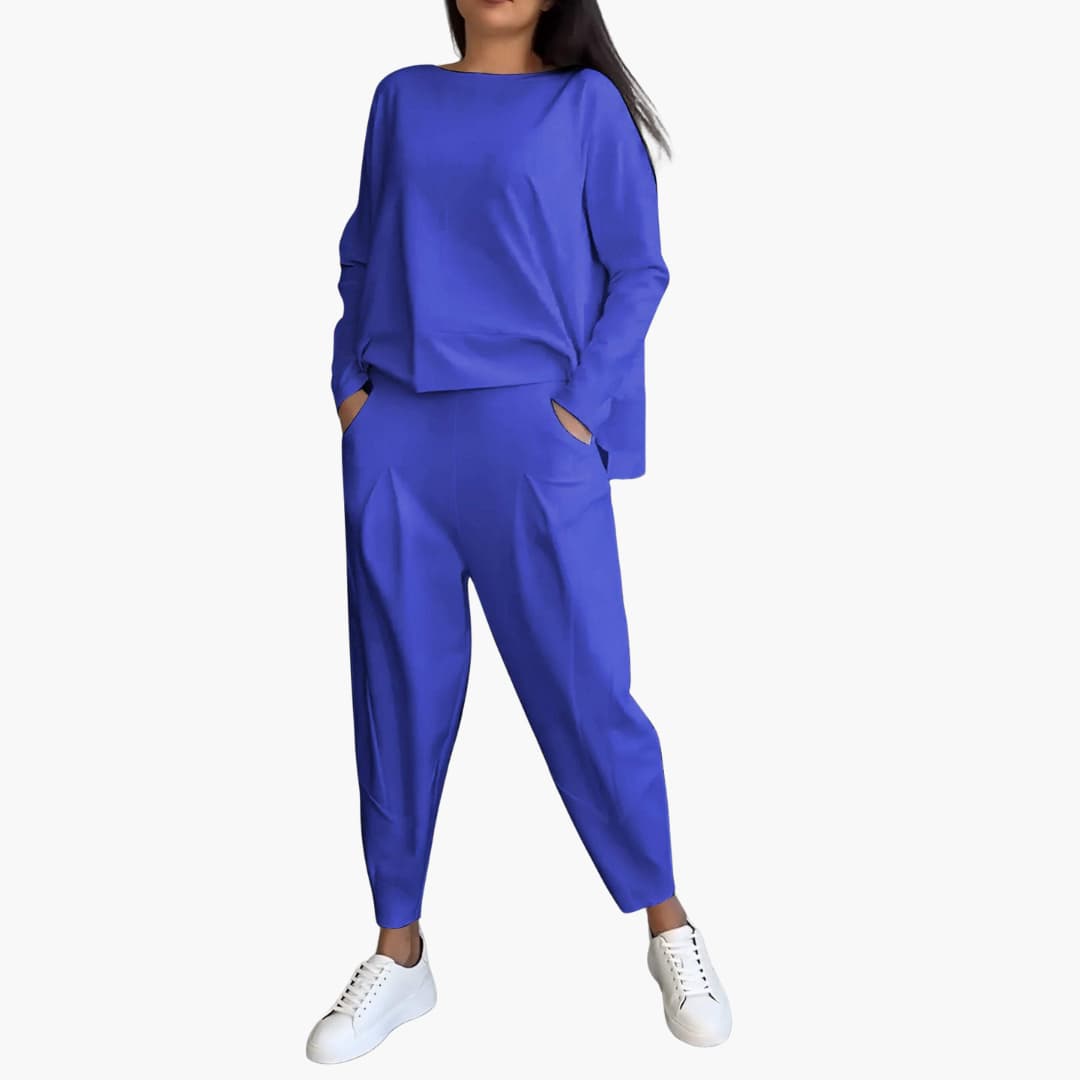 Genevra Airy Two-Piece Set, view 6 - Elena Harper