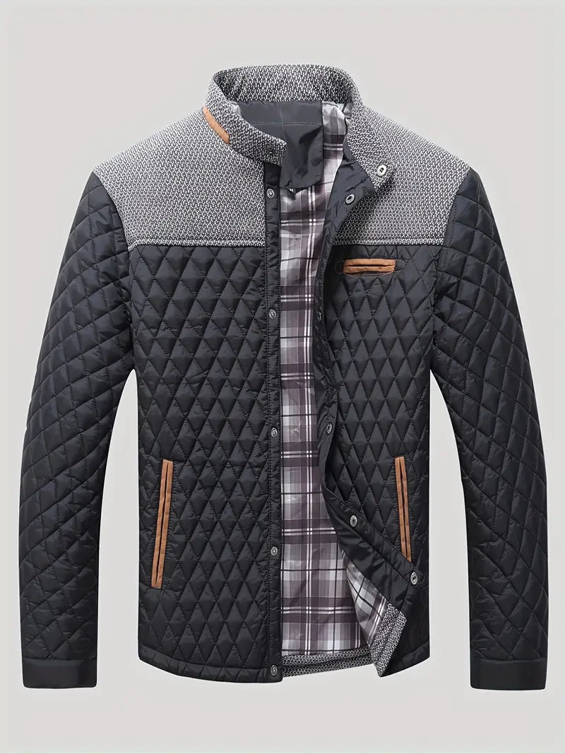Proctor Casual Long Sleeve Jacket with Pockets, view 6 - Elena Harper