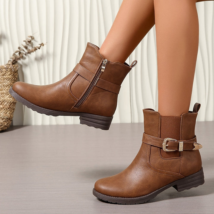 Elena | Stylish and Elegant Western Ankle Boots