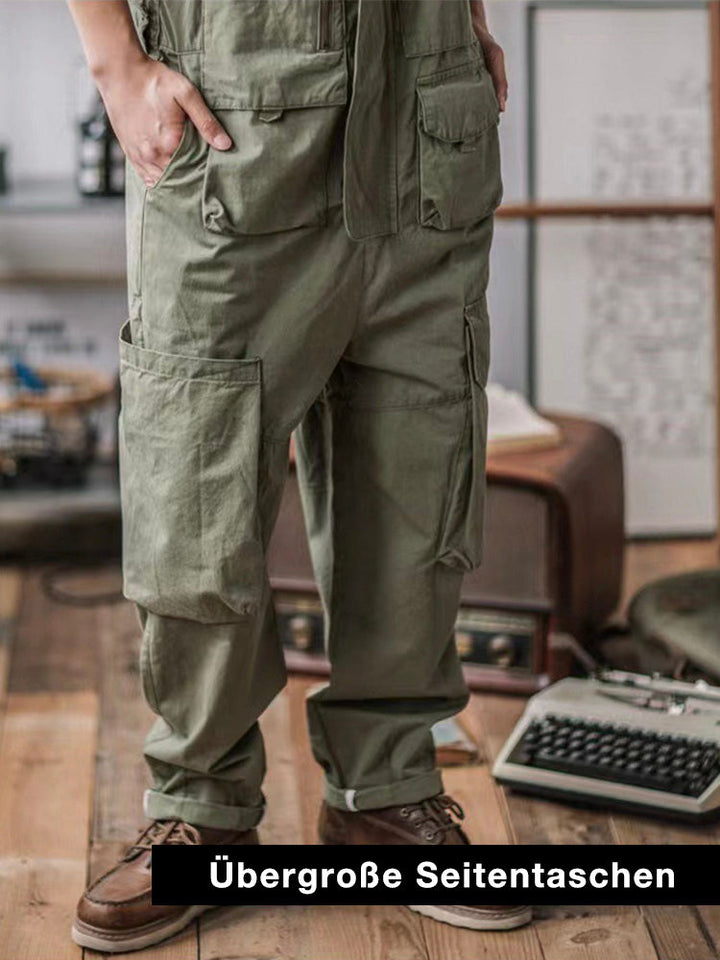 Max Casual Overalls with Pockets, view 7 - Elena Harper
