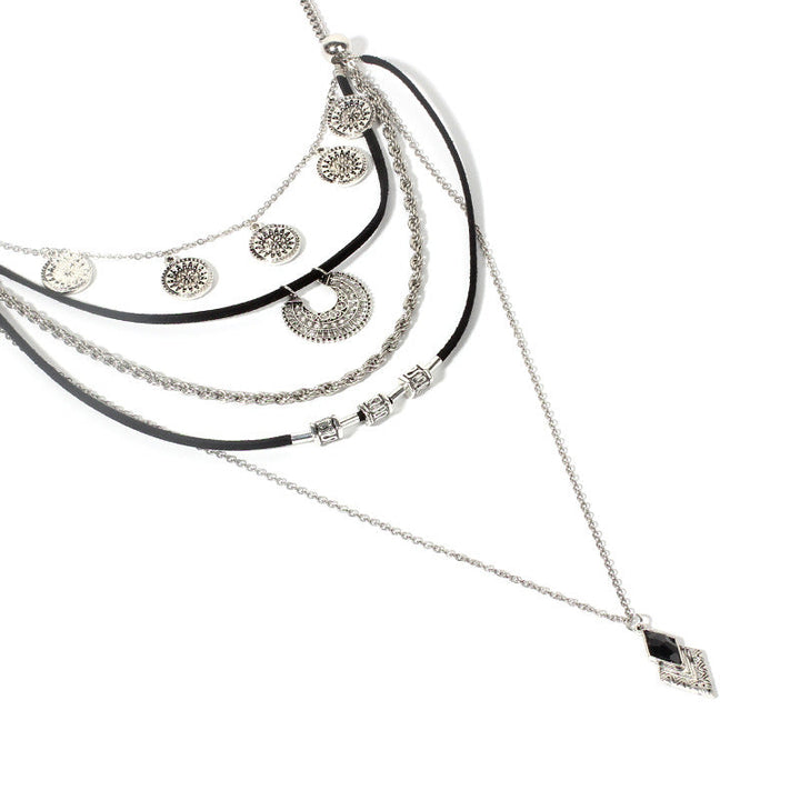 Vintage Bohemian Necklace, view 9 - Elena Harper
