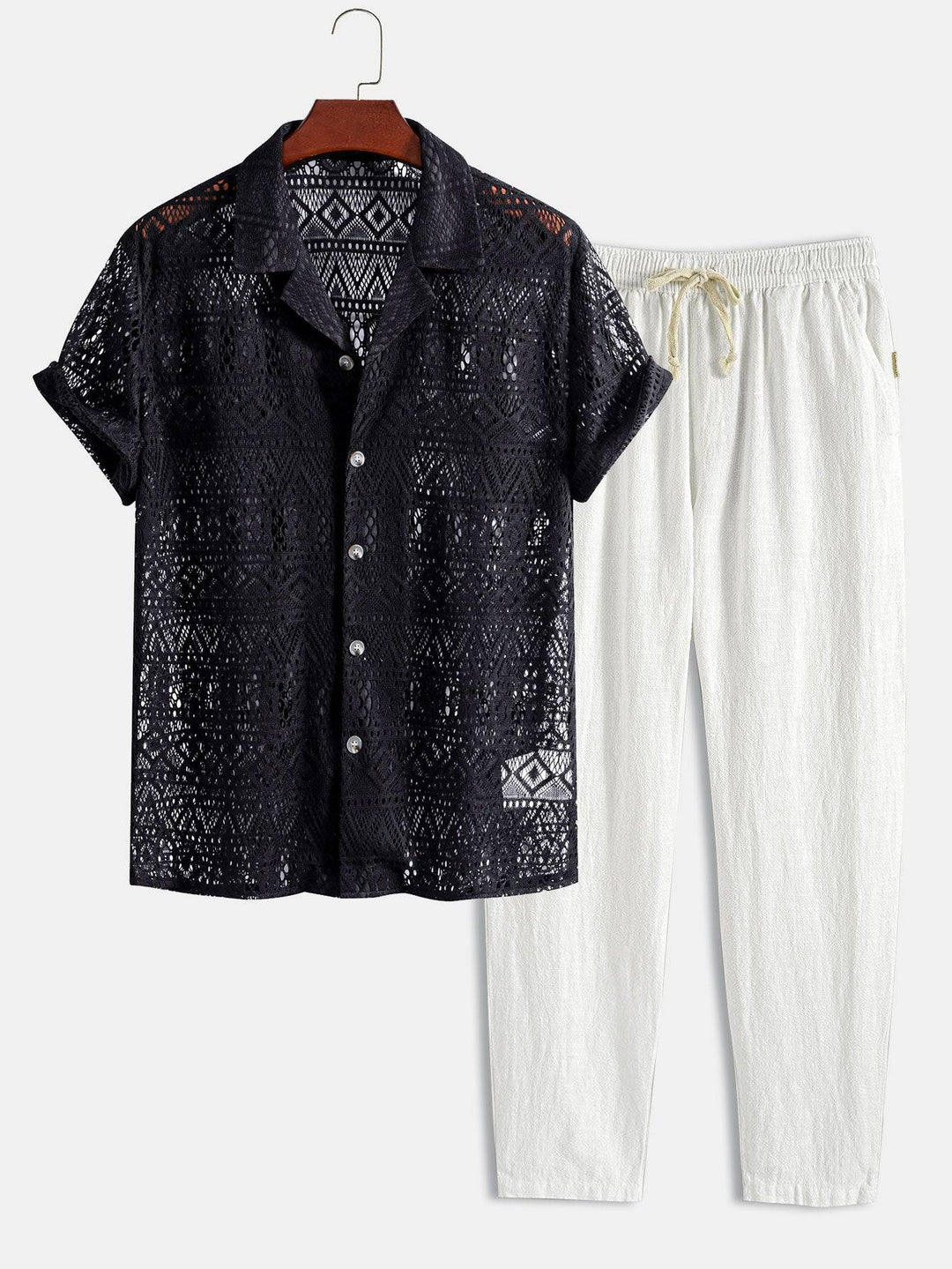 Onno™ Summer Polo Set by Emma & Rose Manhattan, featuring a stylish polo shirt and matching shorts for boys.