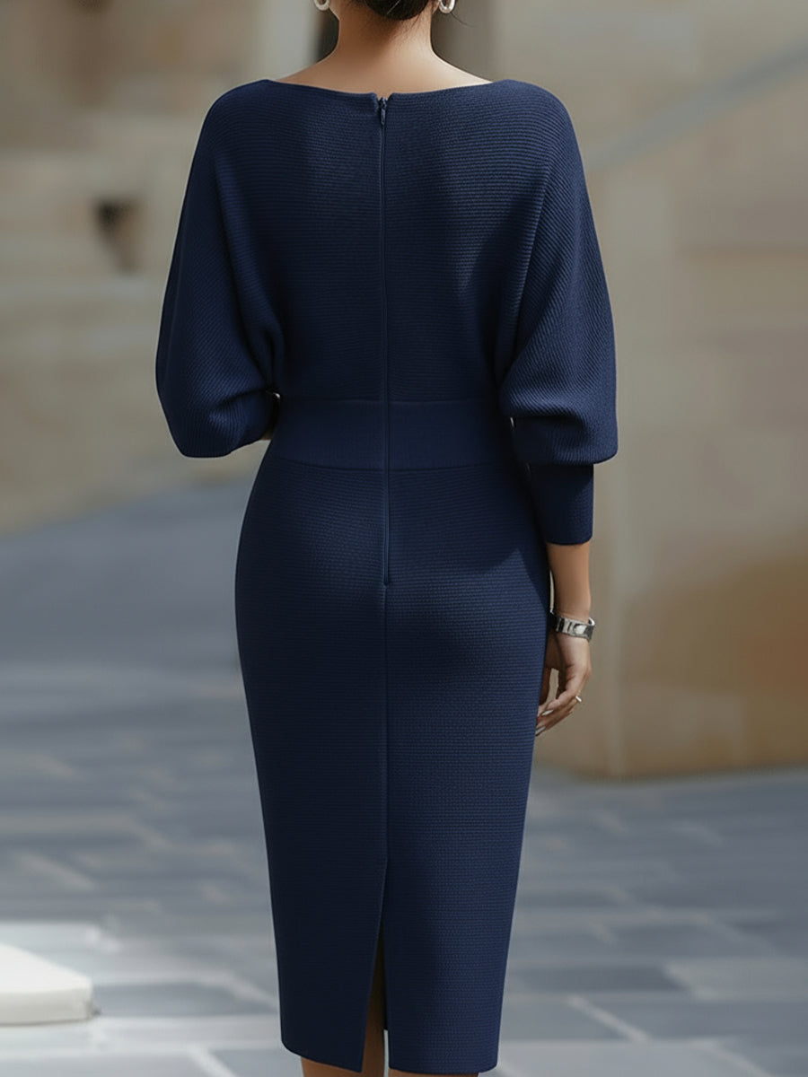 Ailany Luxurious Midi Dress - Elena Harper