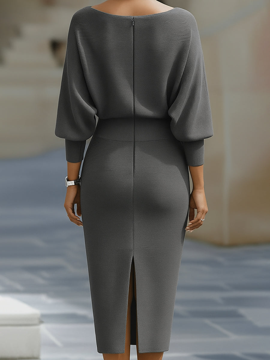 Ailany Luxurious Midi Dress - Elena Harper