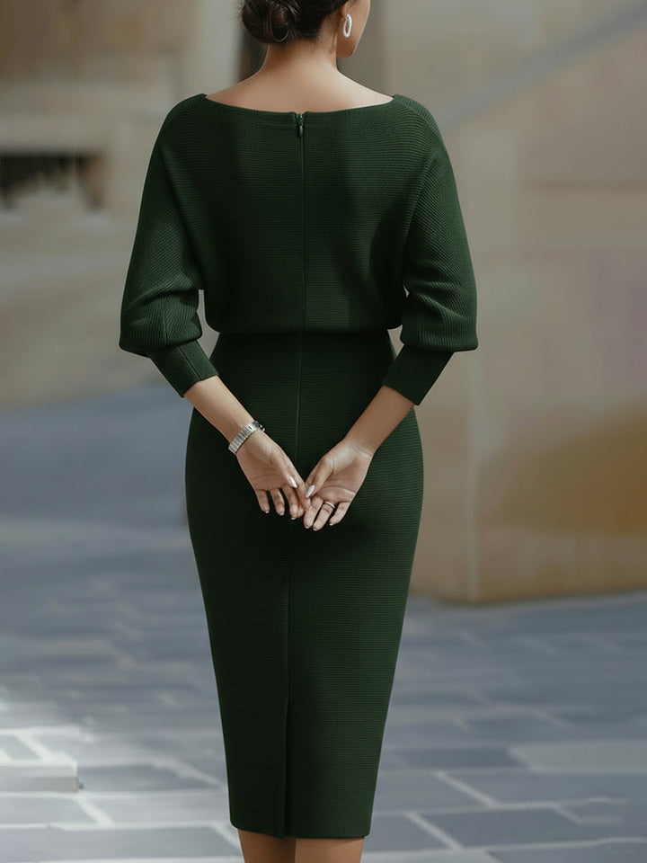 Ailany Luxurious Midi Dress - Elena Harper