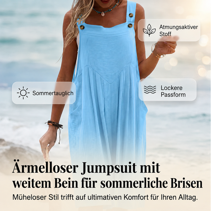 Lediafe | Sleeveless Wide-Leg Jumpsuit for Airy Summer Days