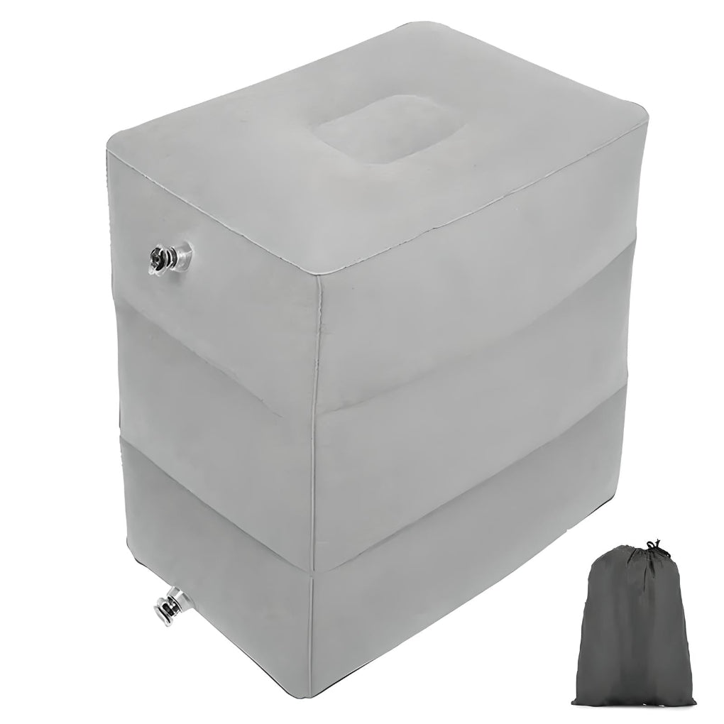 Inflatable Travel Footrest, view 2 - Elena Harper