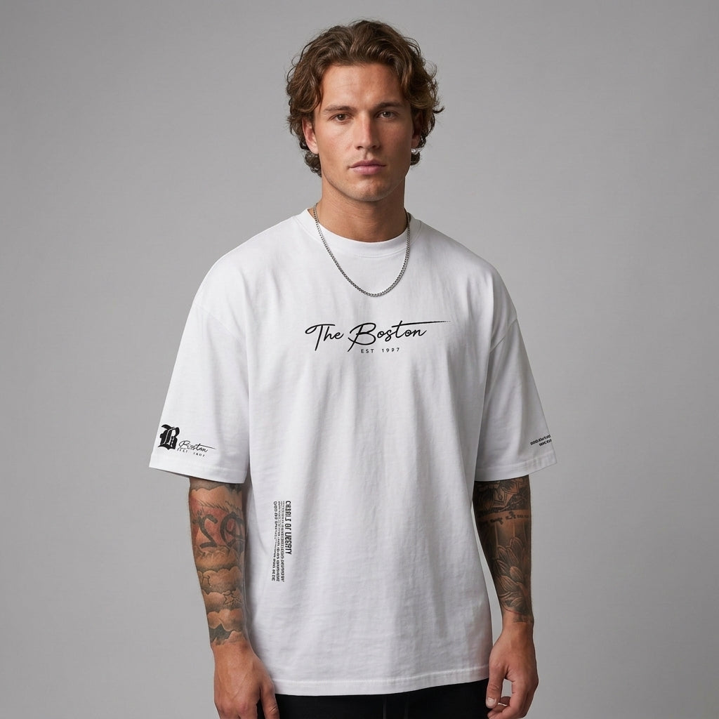 Graphic Slogan T-Shirt For Men