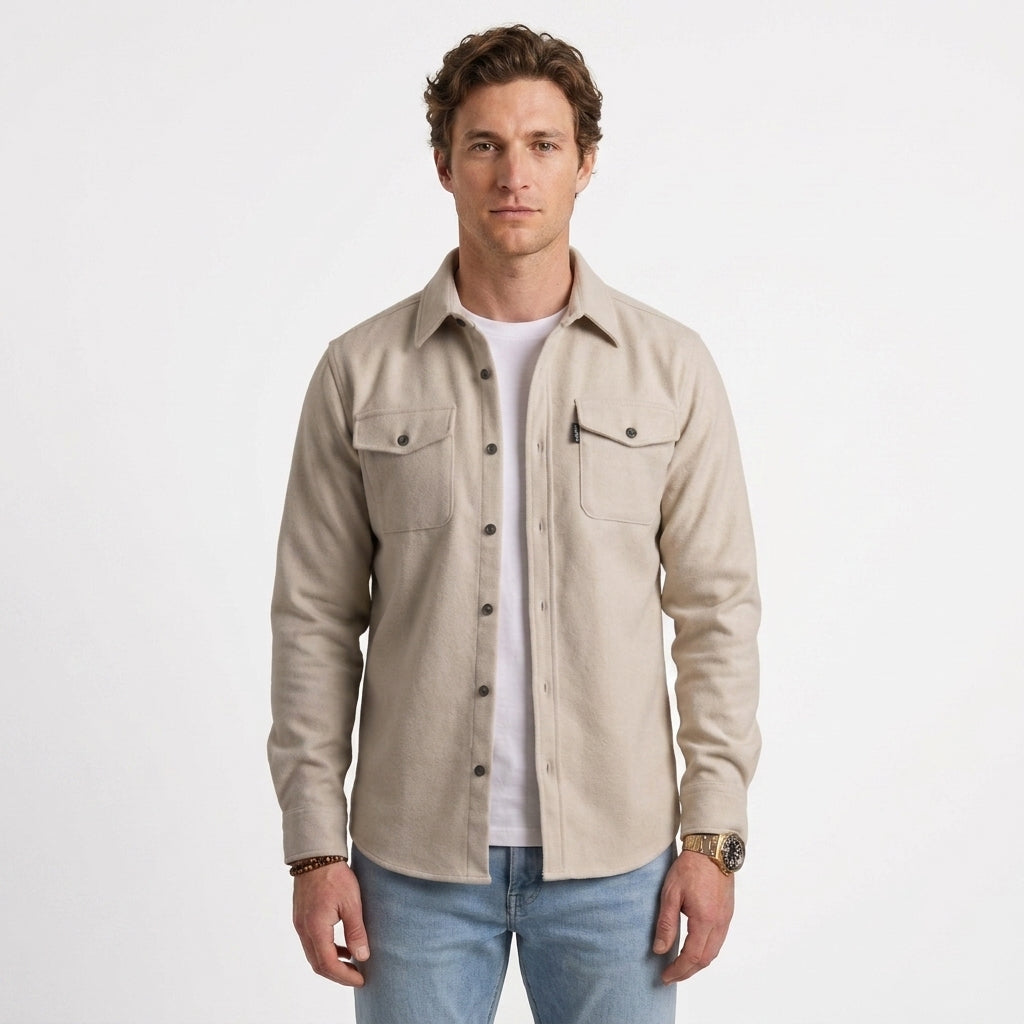 Classic Cotton Blend Shirt for Men