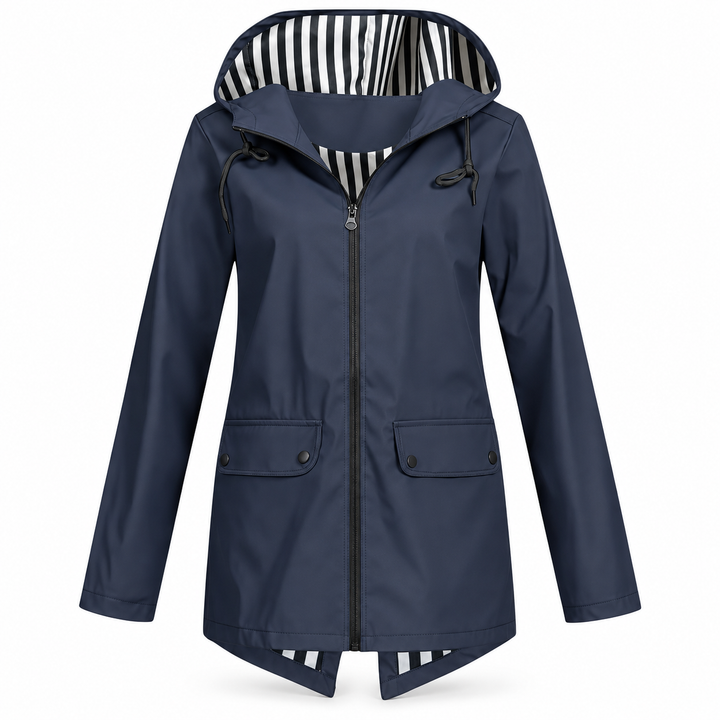 Tavellia Women's Wind and Rain Jacket for Autumn, view 5 - Elena Harper