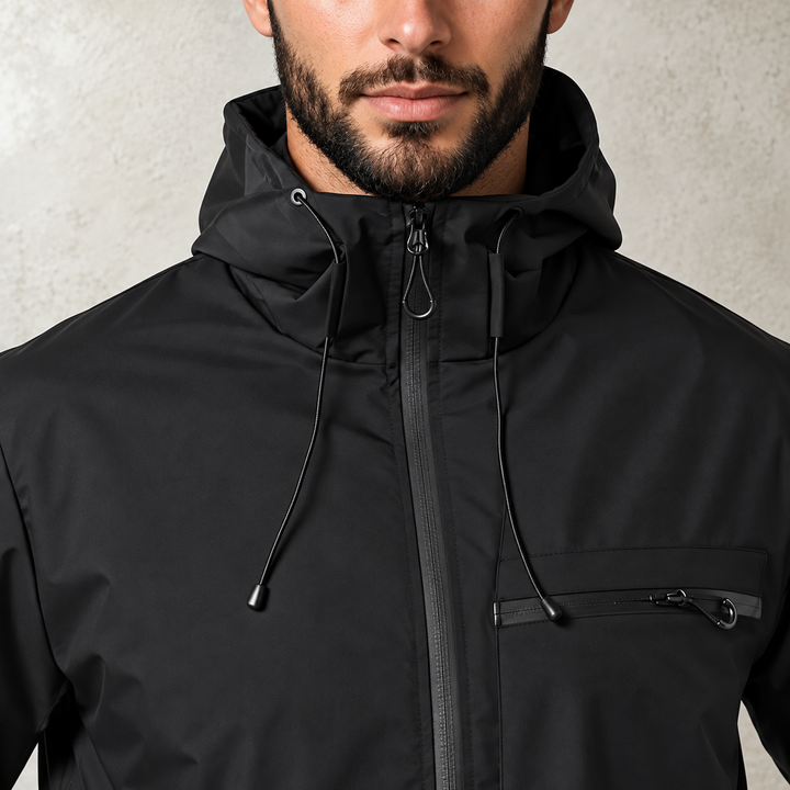 Baleron | Waterproof Outdoor Hooded Jacket for Men