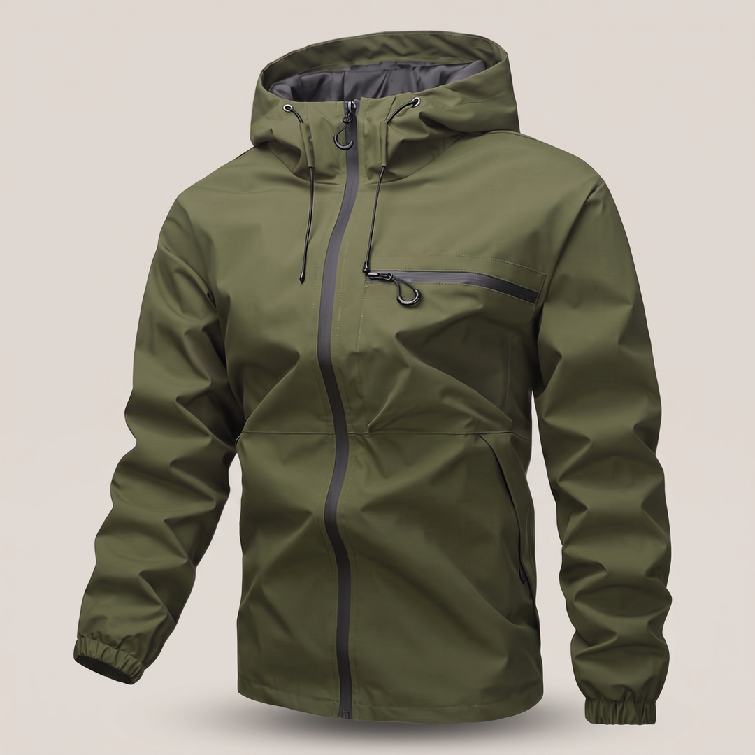 Lukas | Water-Repellent Hooded Jacket for Stylish Weather Protection