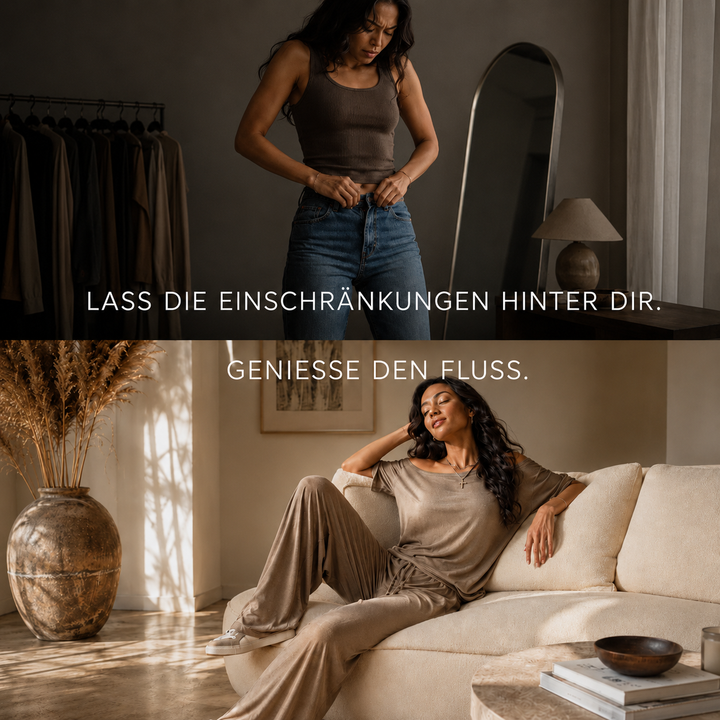 Gertreda Off-Shoulder Two-Piece Set with Wide Leg Pants, view 7 - Elena Harper