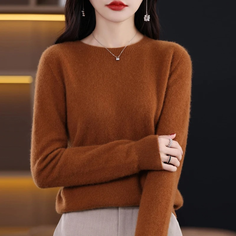 Women's Round Neck Soft Luxury Warm Sweater (S-5XL)