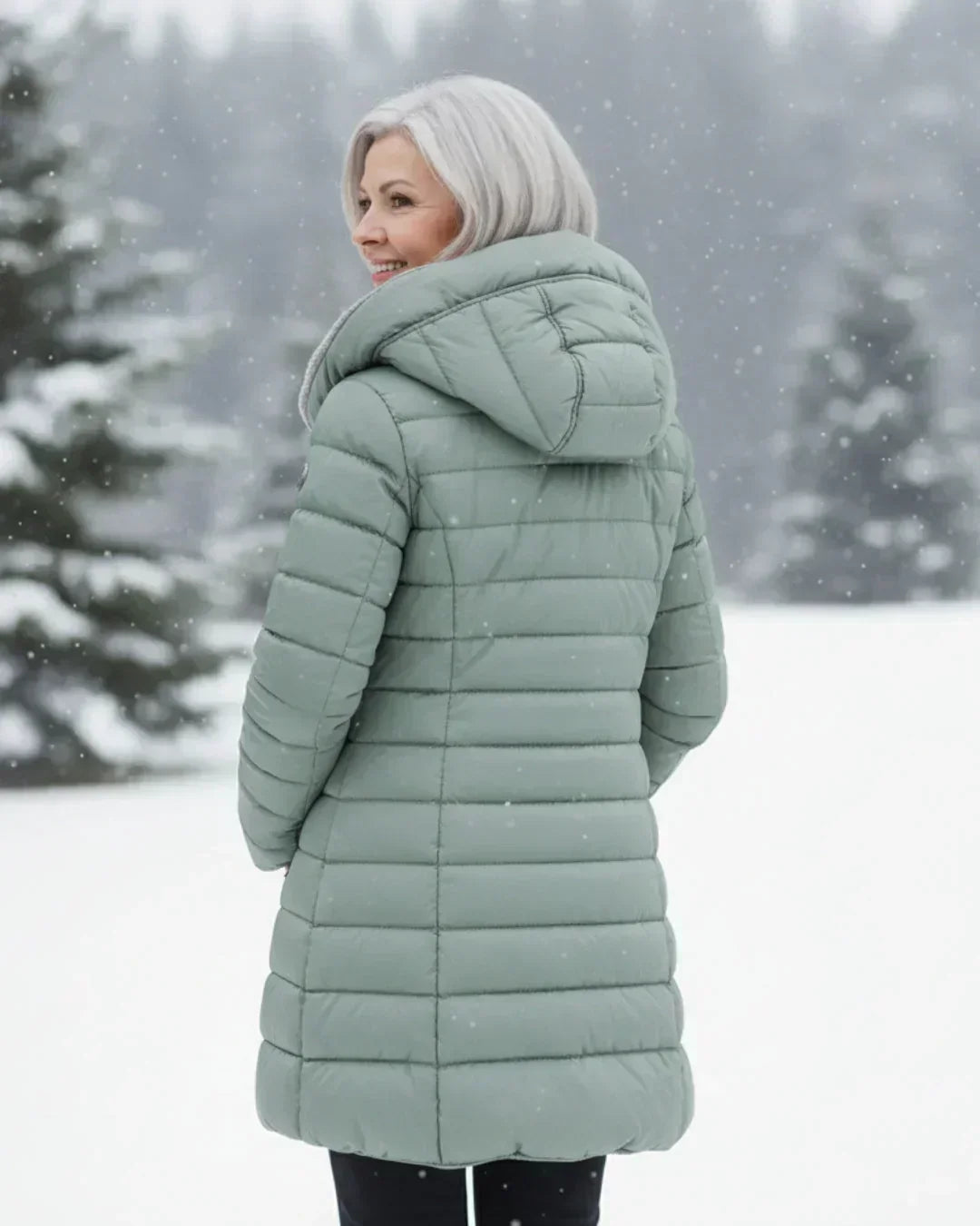 Sophie - Refined Down Jacket with Hood