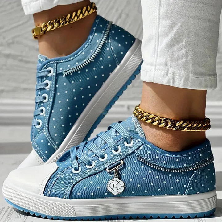 Elettra Lightweight Floral Sneakers - Elena Harper