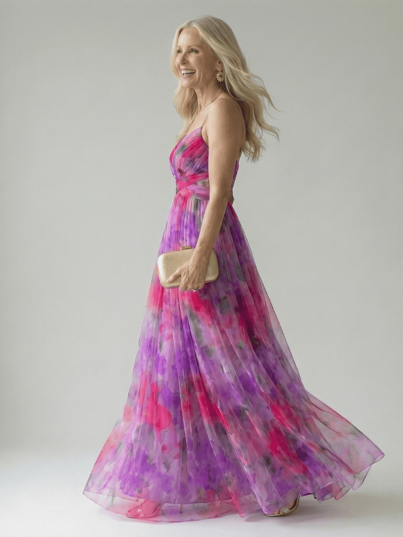 Isel™  |  Soft Wrap Maxi Dress