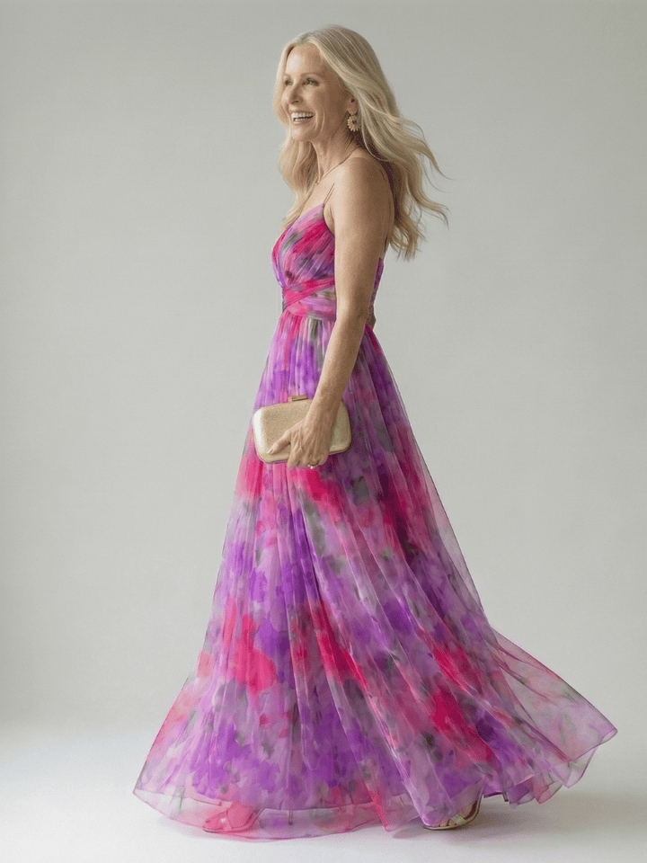 Isel™  |  Soft Wrap Maxi Dress