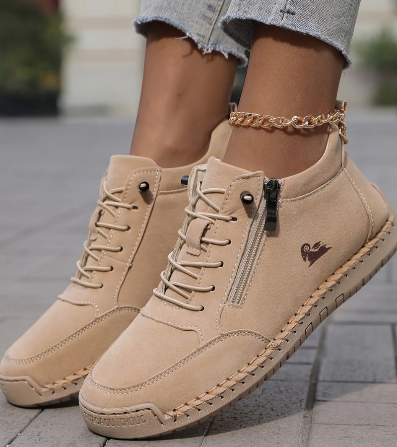 Mila | Orthopaedic Sneakers with Zip - Easy to Wear, Lightweight