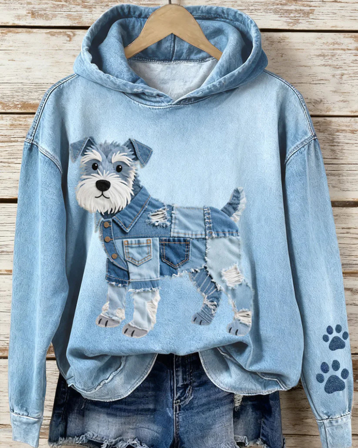 Dax™ | Comfortable Sweater with Animal Patchwork Print