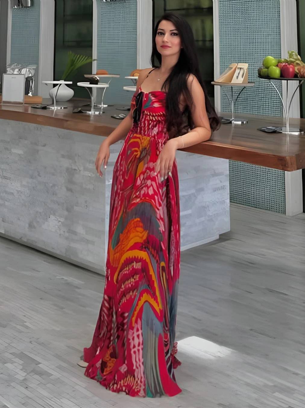 Anneke™  |  Unique Print A-Line Dress