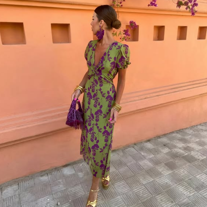 Women's Flowy Spring Maxi Dress - Effortless Comfort & Style
