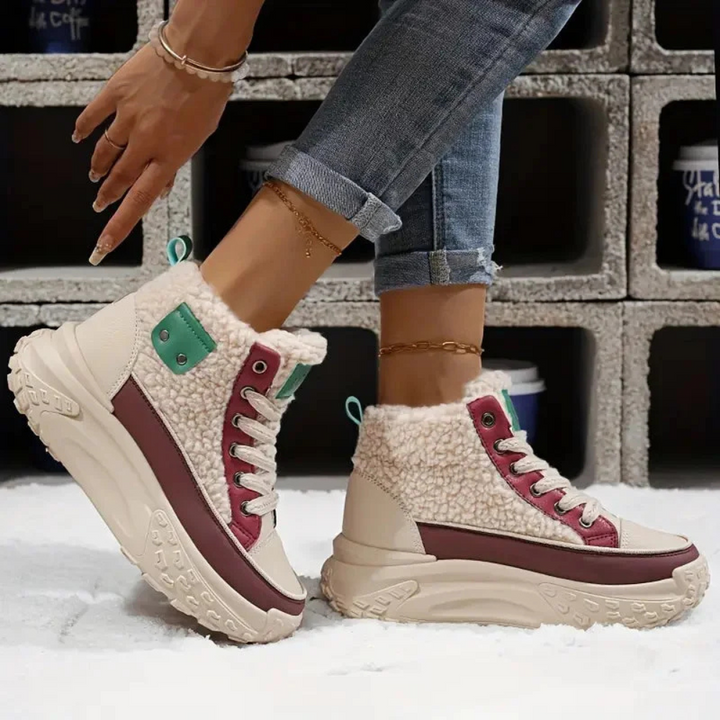 Kamilla™ | Warm lined winter boots with thick sole