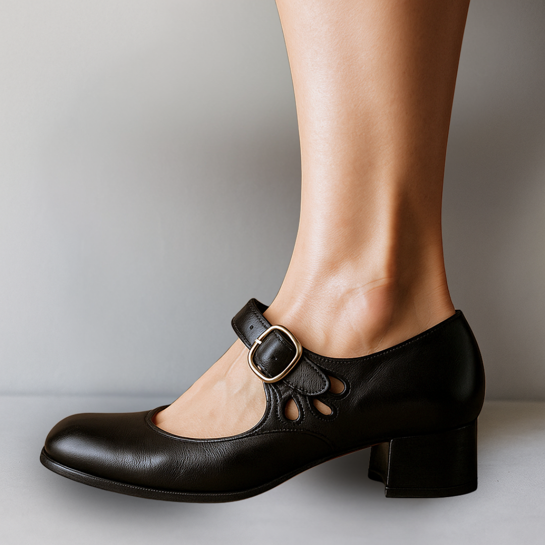 Els - Women's Orthopaedic Leather Sandals with Wedge Sole