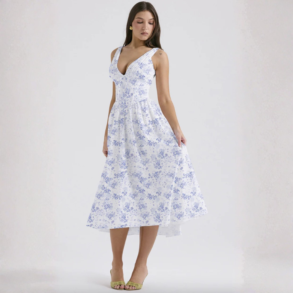 Chic Summer Slip, view 5 - Elena Harper