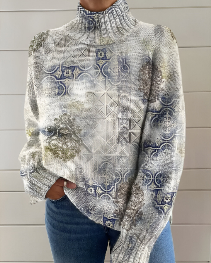 Edda™ | Casual Graphic Knitted Sweater