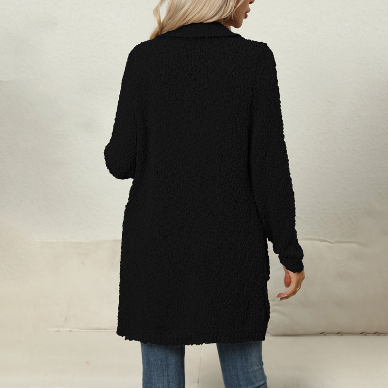 Casual Solid Color Cardigan