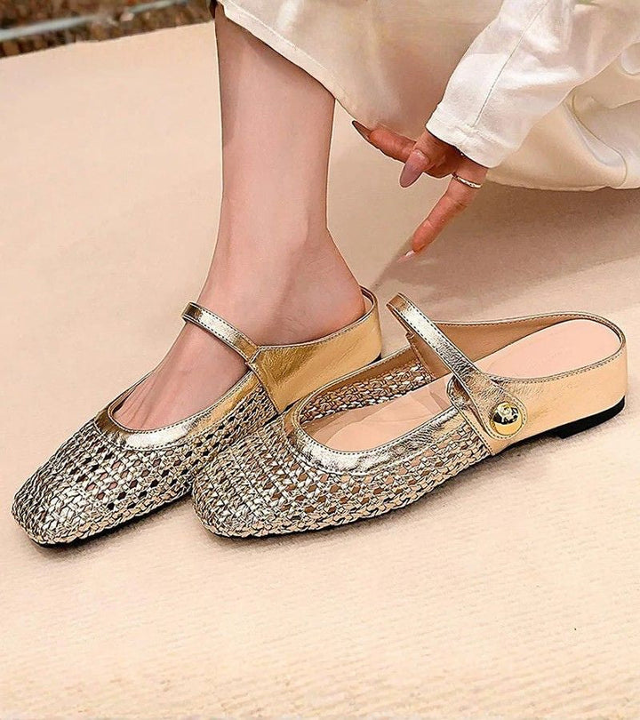 Mary-Jane | 100% Breathable Mules