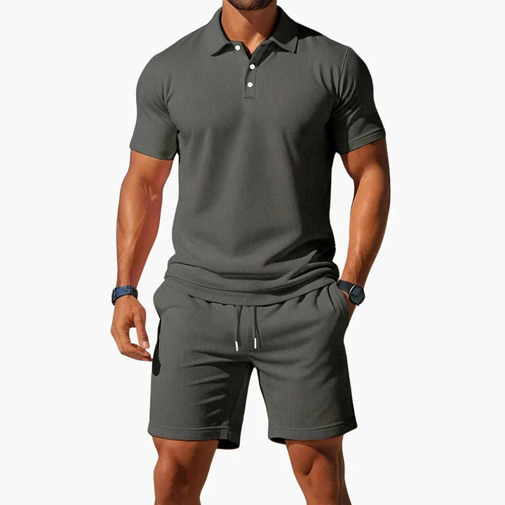 Leon | Lightweight Polo Set for Relaxed Summer Looks