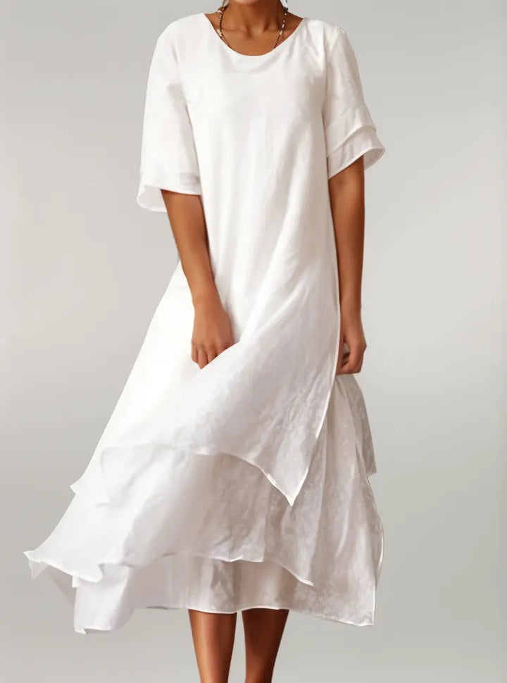 ELOISE | Elegant Cotton Maxi Dress