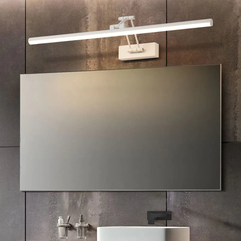 Volo Adjustable Linear Wall Sconce Black/White. Bedroom