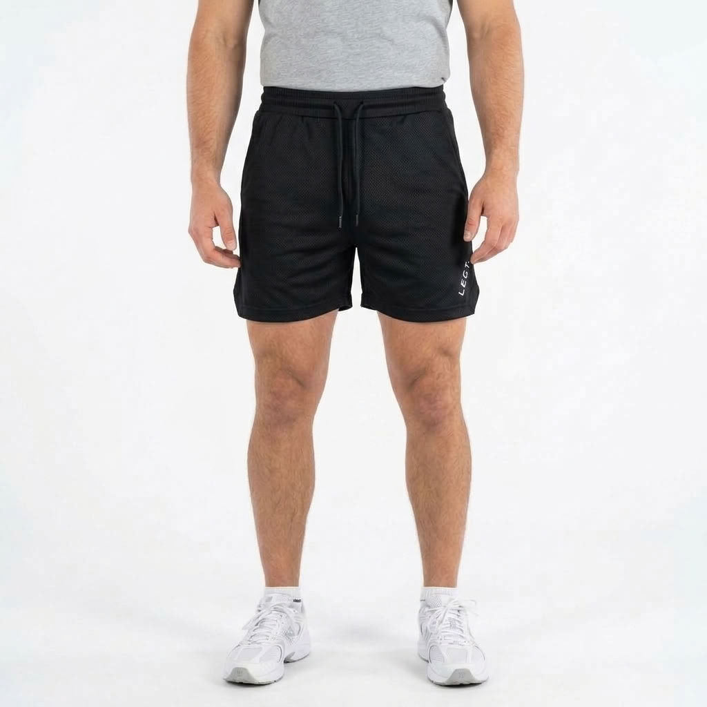 Short Drawstring Swim Shorts For Men