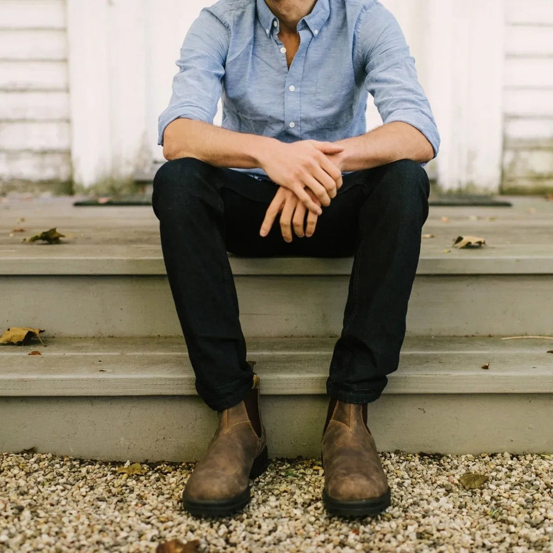 Classic Chelsea Boots for Men - Elena Harper