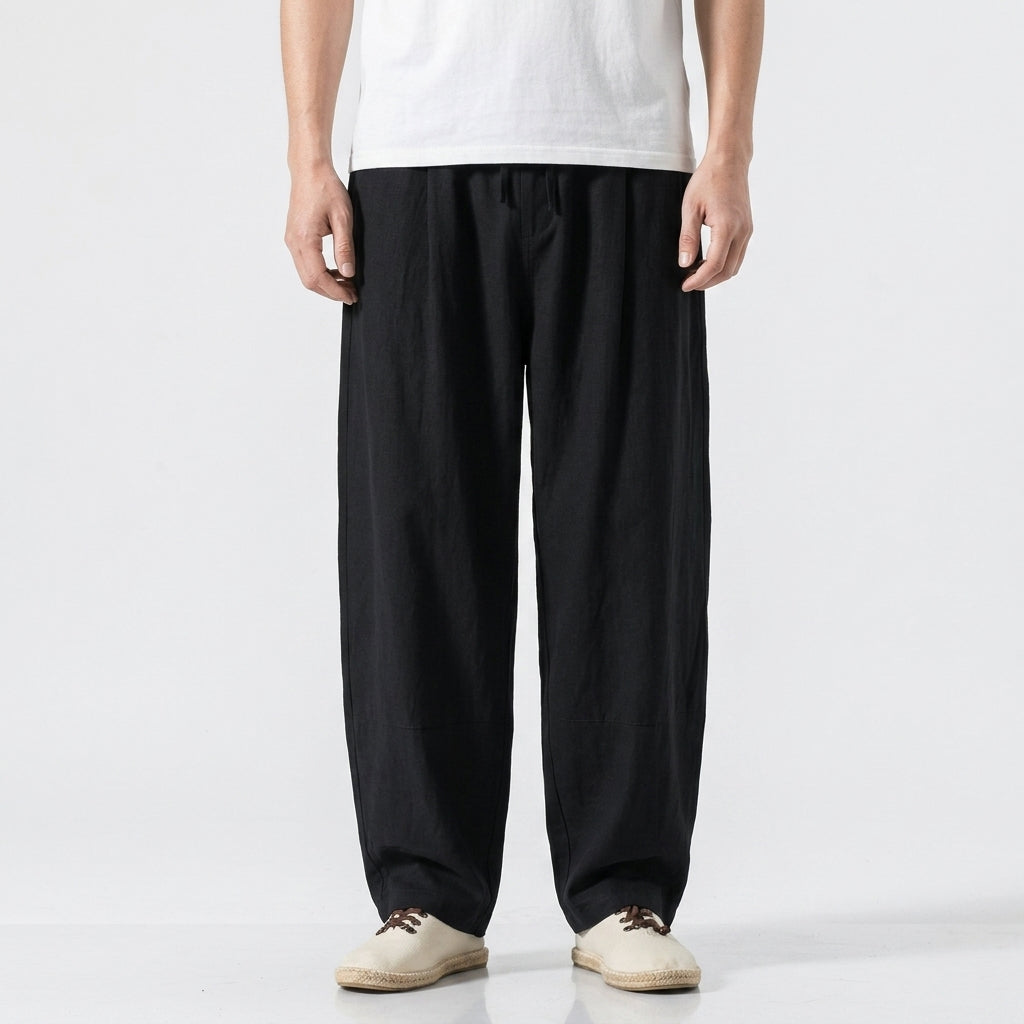 Casual Pants with Adjustable Waist