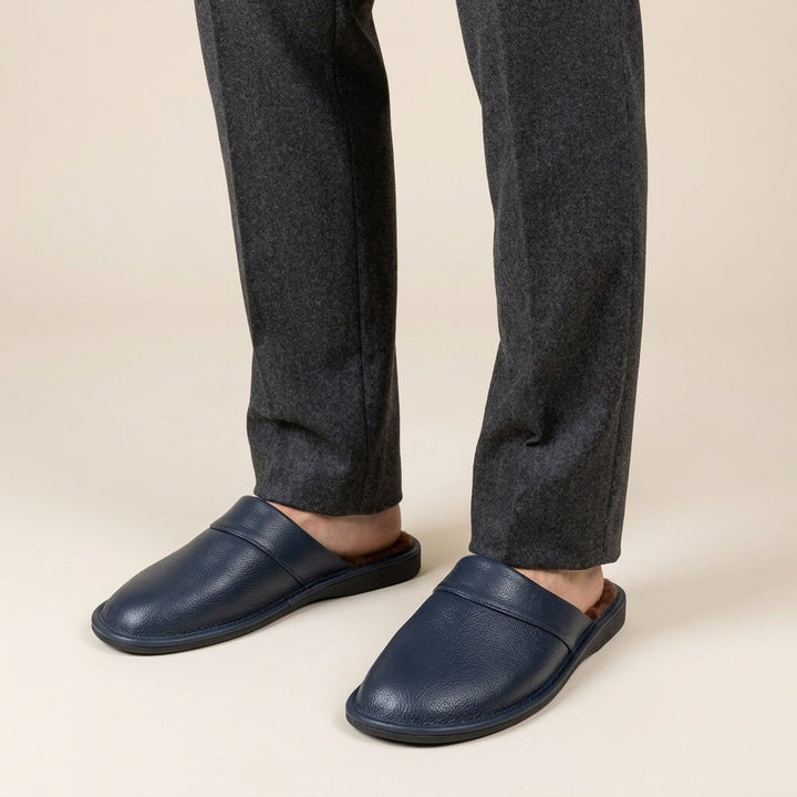 Warm Comfort House Slippers Winter Indoor Shoes For Men