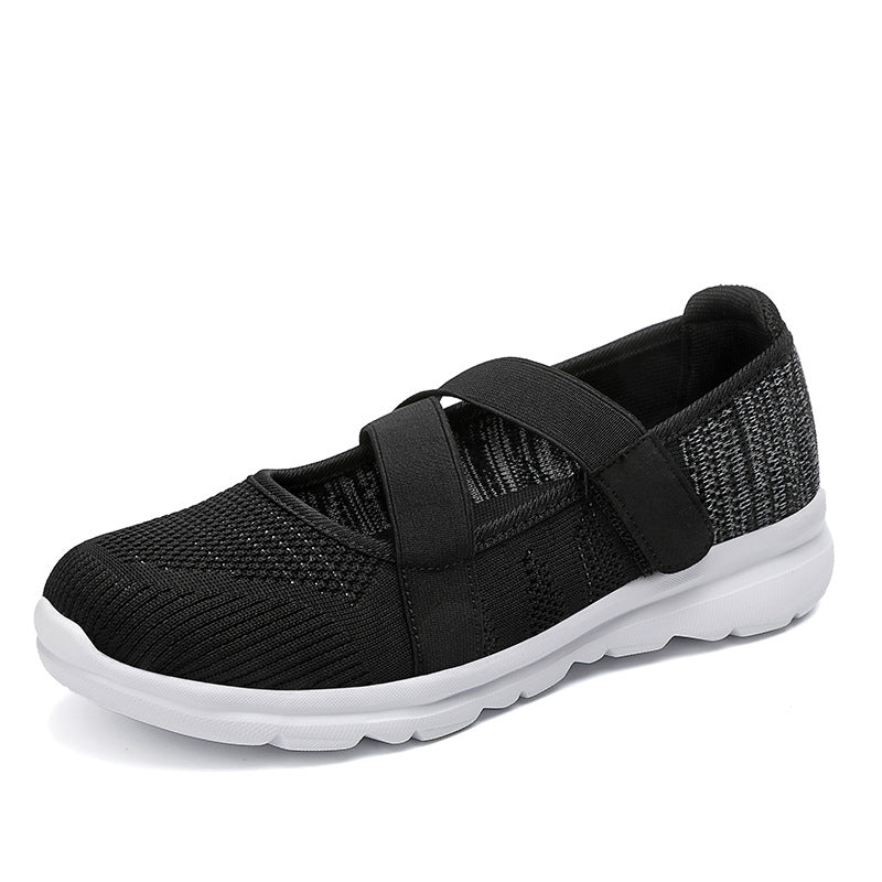 Women's Comfortable Slip-On Sneakers with Flexible Strap System EB