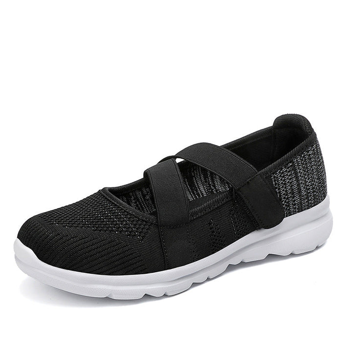Women's Comfortable Slip-On Sneakers with Flexible Strap System EB