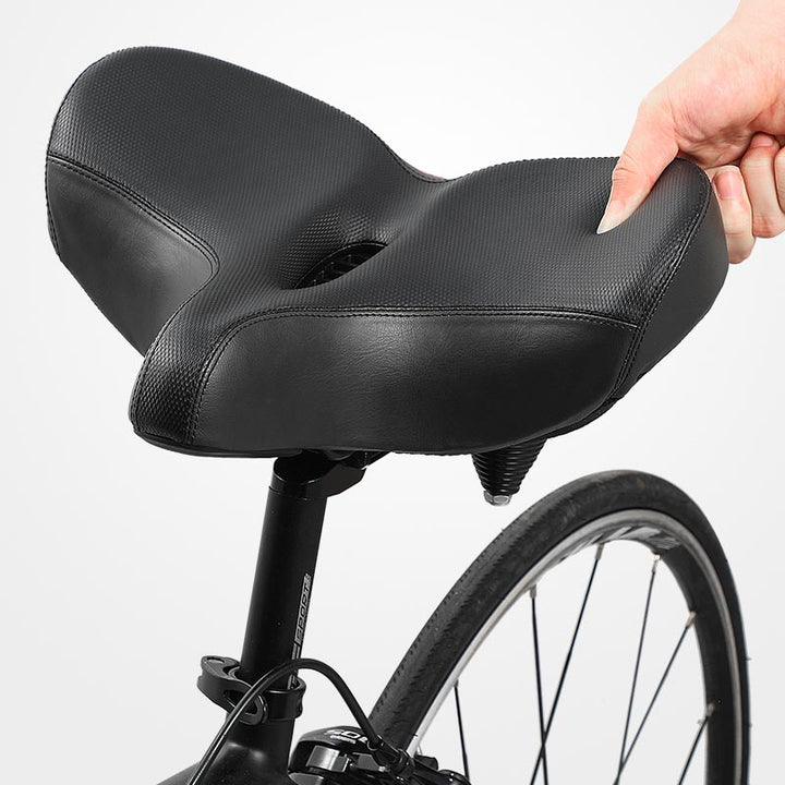 CyclePad Comfortable Bicycle Saddle with Extra Wide Seat, view 4 - Elena Harper